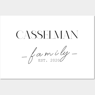 Casselman Family EST. 2020, Surname, Casselman Posters and Art